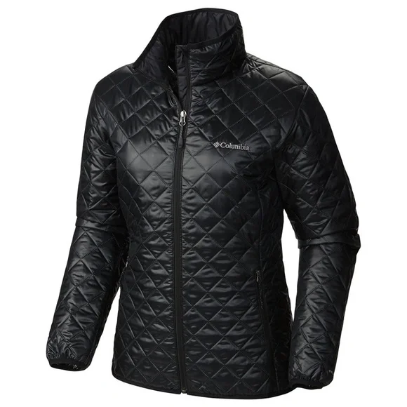 Columbia Women's Black jacket - winter jacket - size L omni heat - Picture 2 of 5